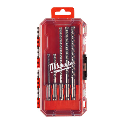 Milwaukee SDS-Plus MX4 – Jeu de forets pour perforateur, 5 pièces