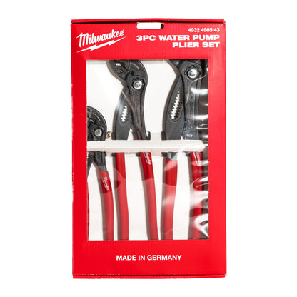 Milwaukee Coffret de pinces multiprises (3 pièces)