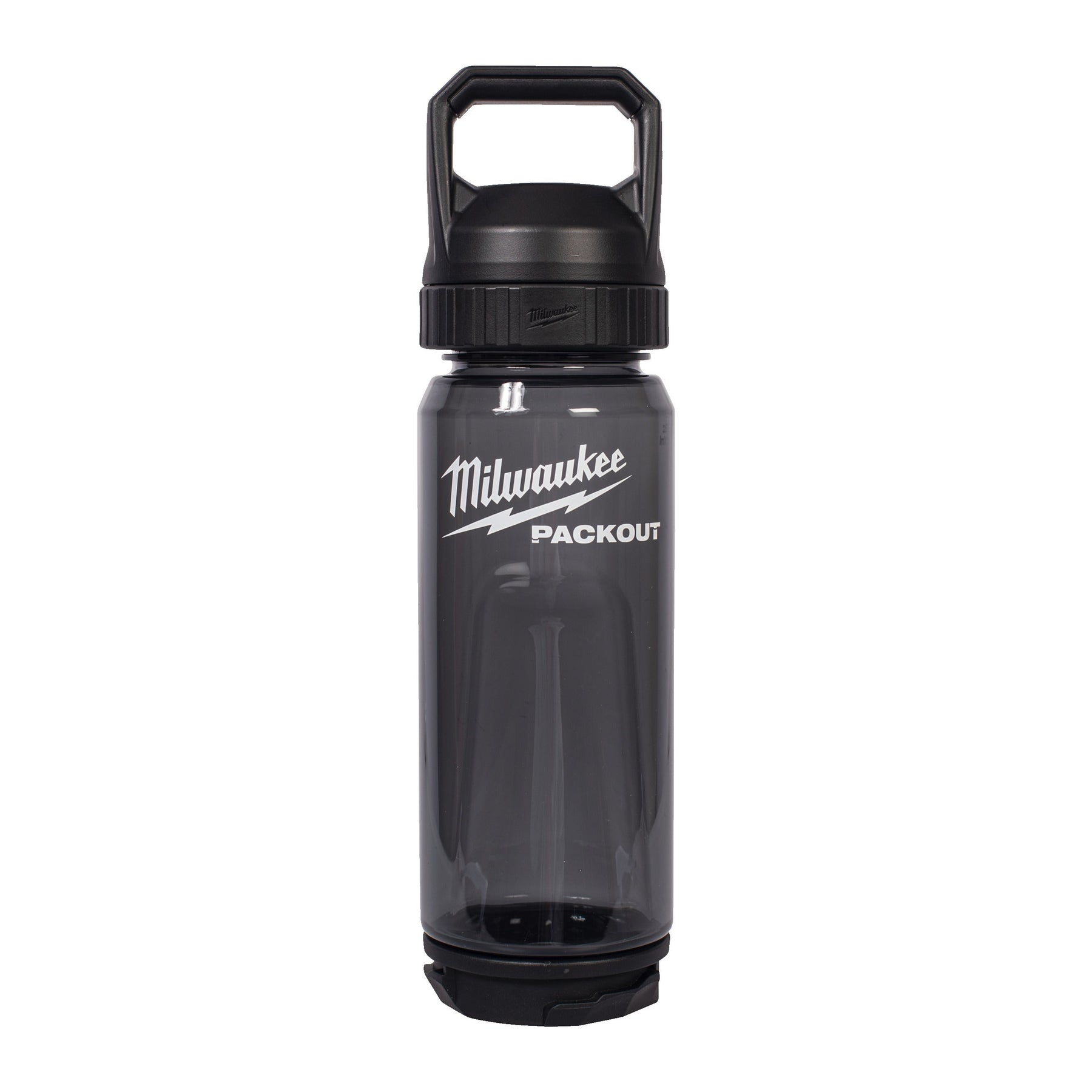 Milwaukee PACKOUT bouteille plastique 740 ml avec bouchon sport noir
