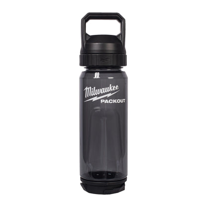 Milwaukee PACKOUT bouteille plastique 740 ml avec bouchon sport noir