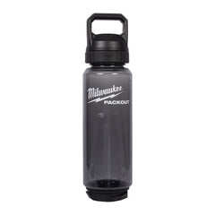 Milwaukee PACKOUT Bouteille plastique 1005 ml avec bouchon Chug - Noir