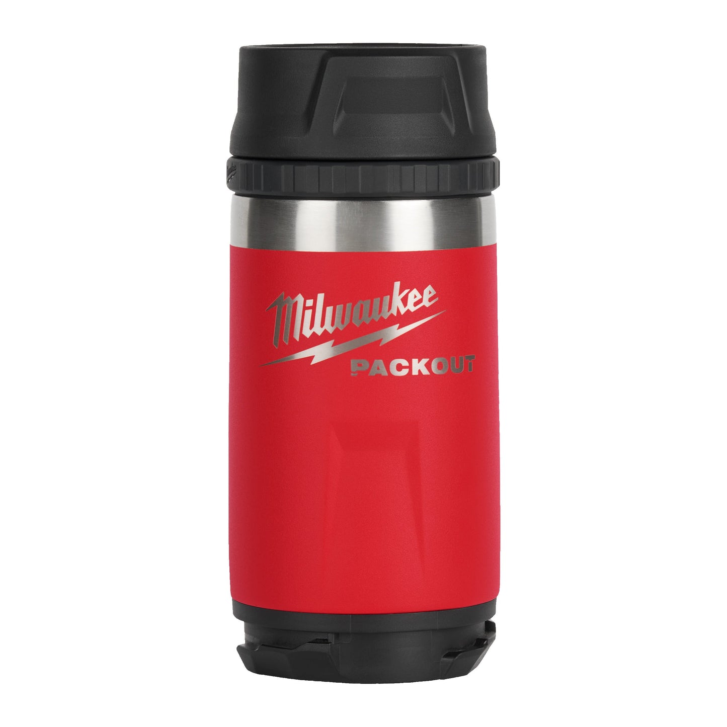 Milwaukee PACKOUT bouteille 355 ml avec bouchon à gorgée - rouge
