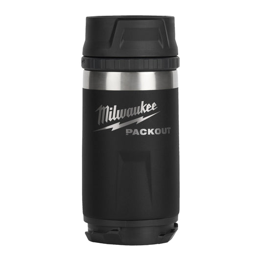 Milwaukee PACKOUT Bouteille isotherme 355 ml avec bouchon à bec - Noir