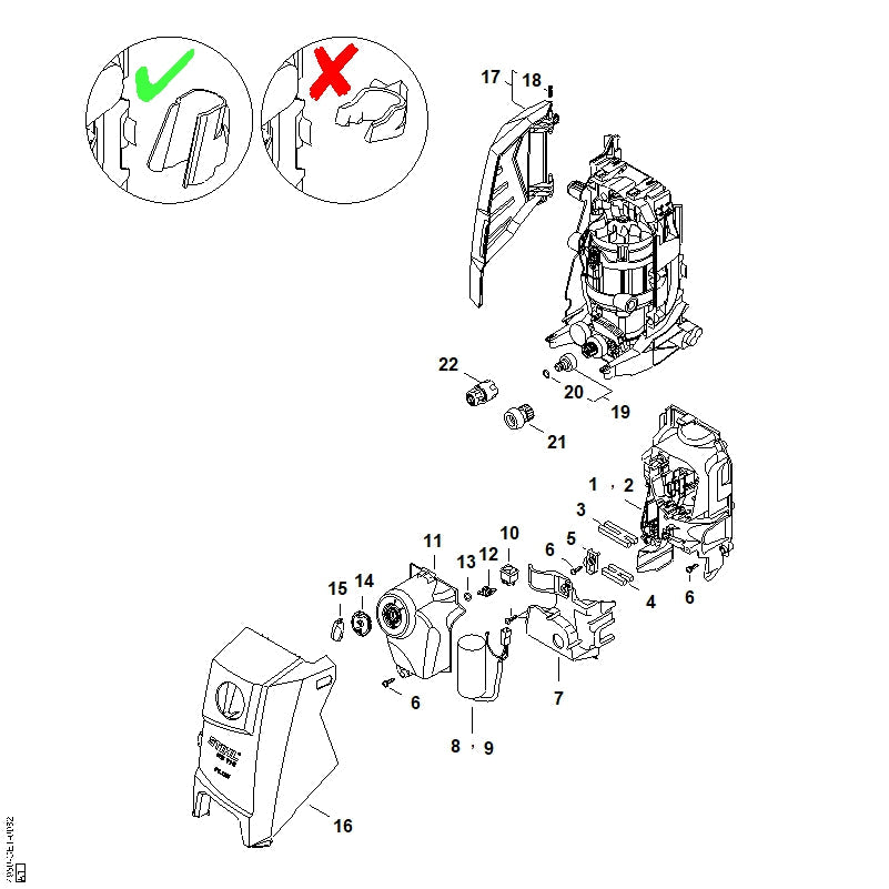 STIHL 00009972026 - Compression spring