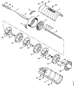 STIHL 46067642800 - Spacer sleeve