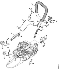 STIHL 11414300620 - Switch