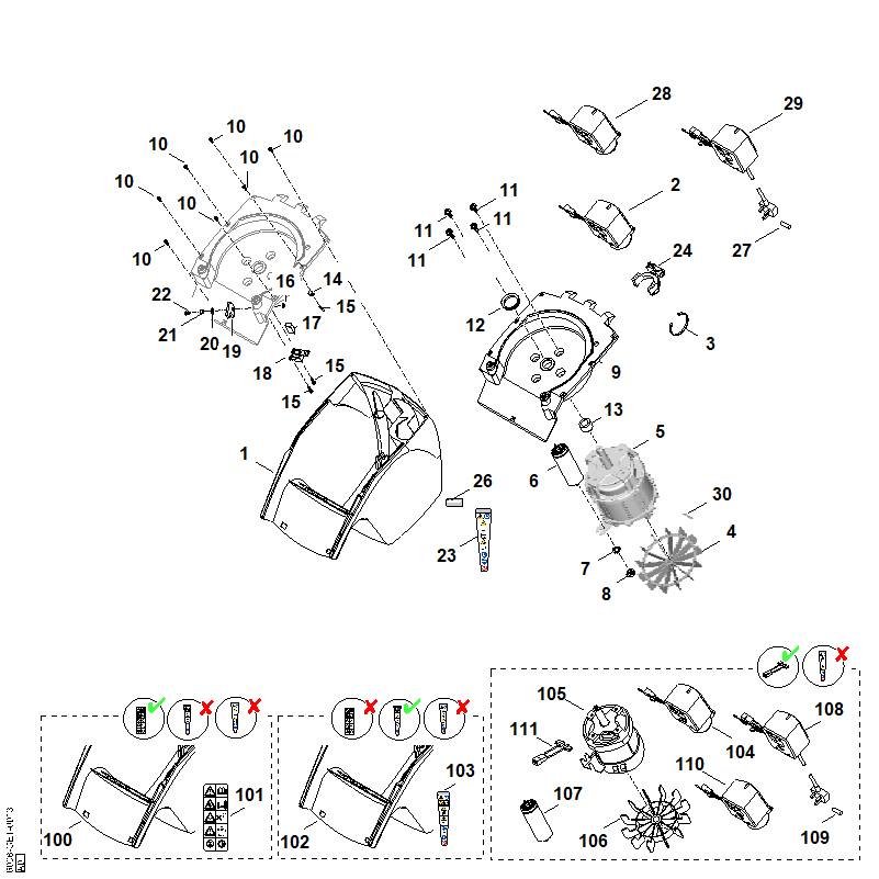 STIHL 00006051015 - Condenser 25µF