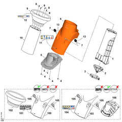 STIHL 00009677210 - Warning note