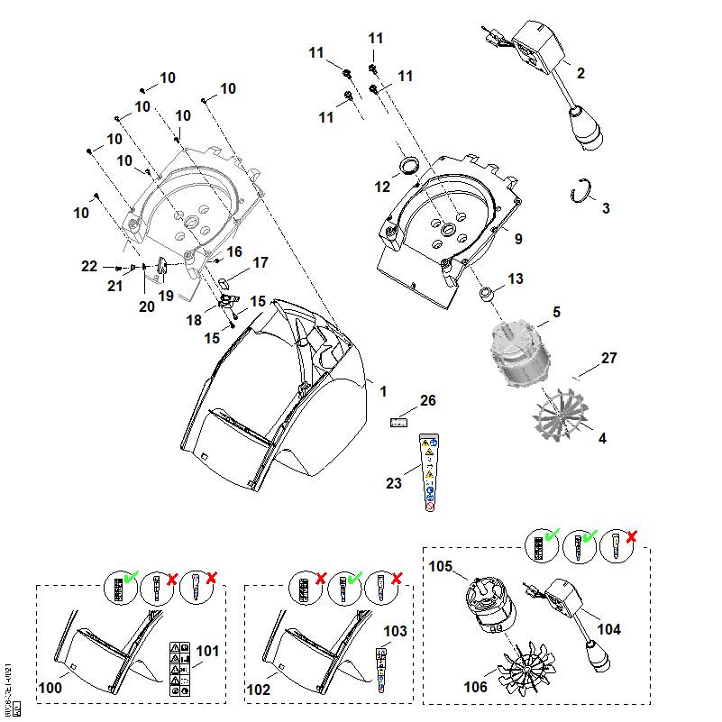 STIHL 00009677214 - Warning note