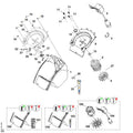 STIHL Pictogramme d'avertissement (OEM 0000-967-7412)