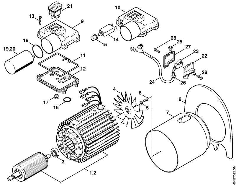STIHL 47344301101 - Switchbox