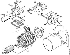 STIHL 47334329300 - Grommet