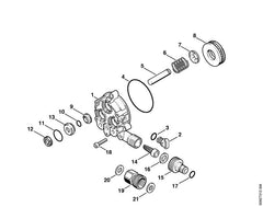 STIHL 47337642350 - Needle bearing