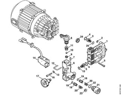 STIHL 47194316000 - Retainer