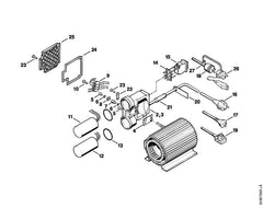 STIHL 47034350305 - Switch