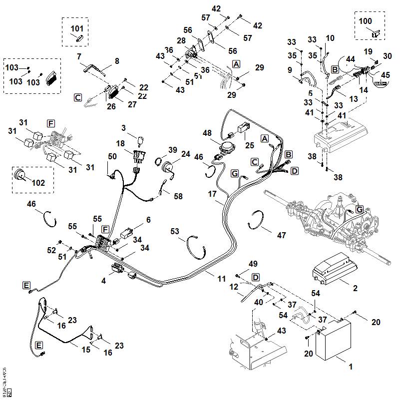 STIHL 07510107241 - Cable tie