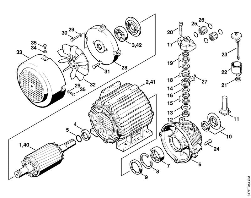 STIHL 47056060100 - Fan shroud