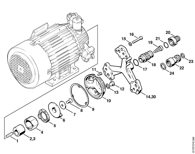 STIHL 47167085800 - Screw plug