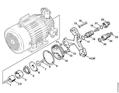 STIHL 47167085800 - Screw plug