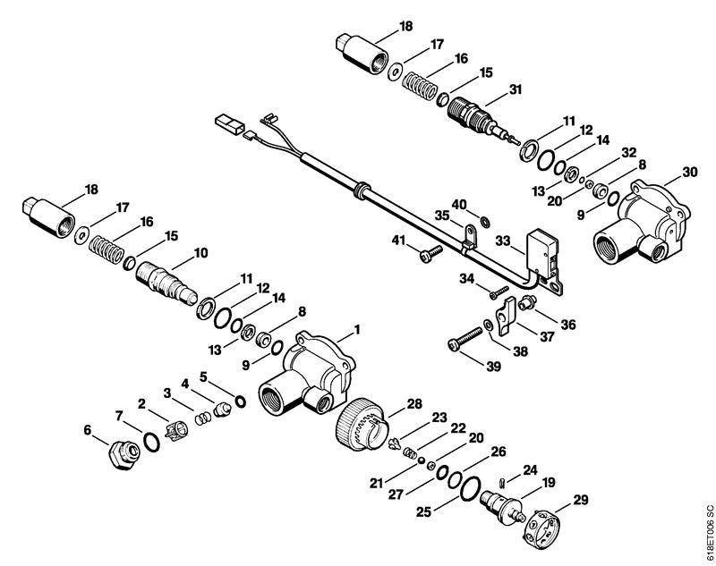 STIHL 47174355900 - Cable tie