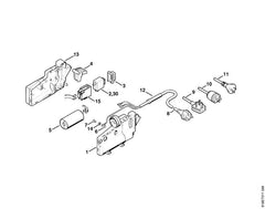 STIHL 47034356000 - Bracket