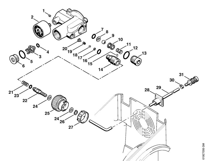 STIHL 47227036900 - Bracket