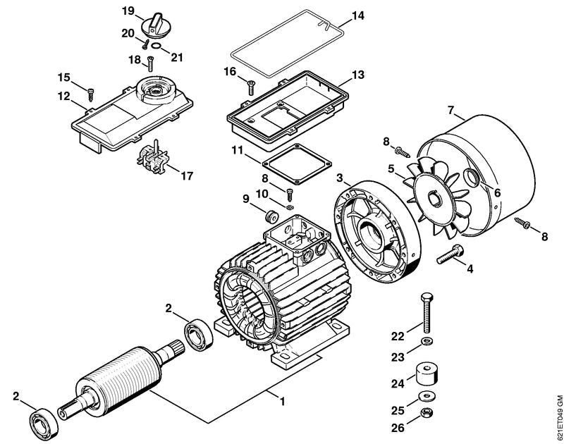 STIHL 47266073000 - Fanwheel