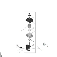 STIHL 00079550900 - Nut