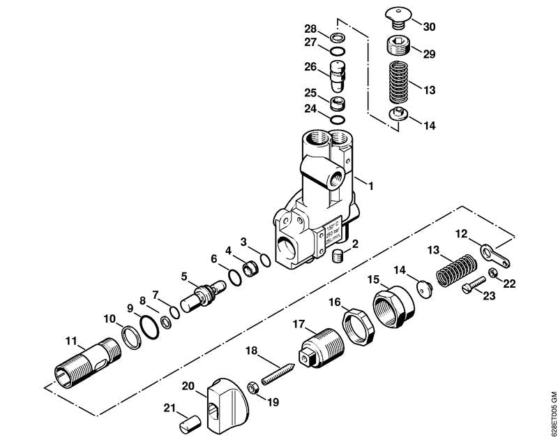 STIHL 47245120400 - Knob