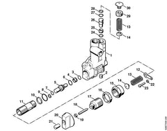 STIHL 47245120400 - Knob