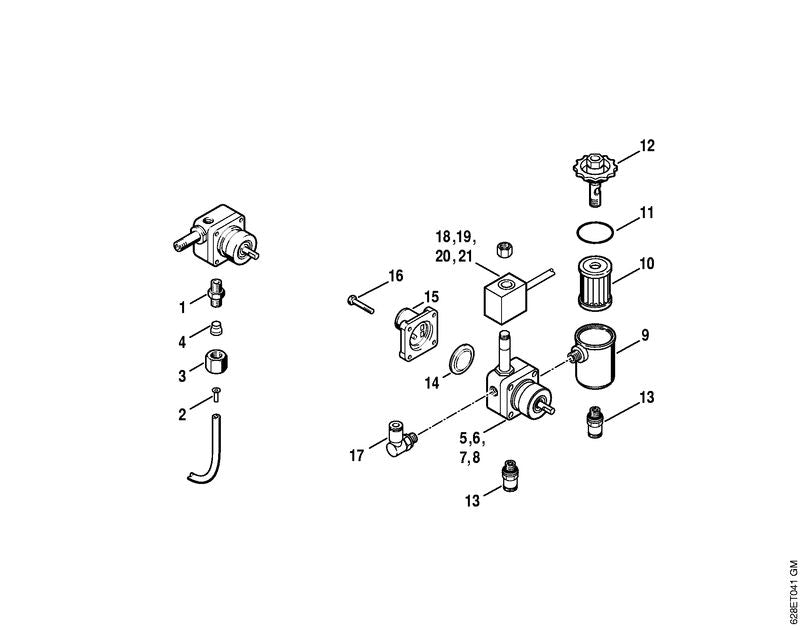 STIHL 47245201310 - Solenoid 120 V