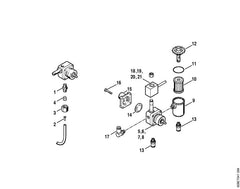 STIHL 47245201310 - Solenoid 120 V