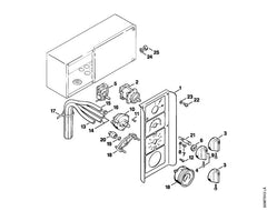 STIHL 47125120410 - Knob