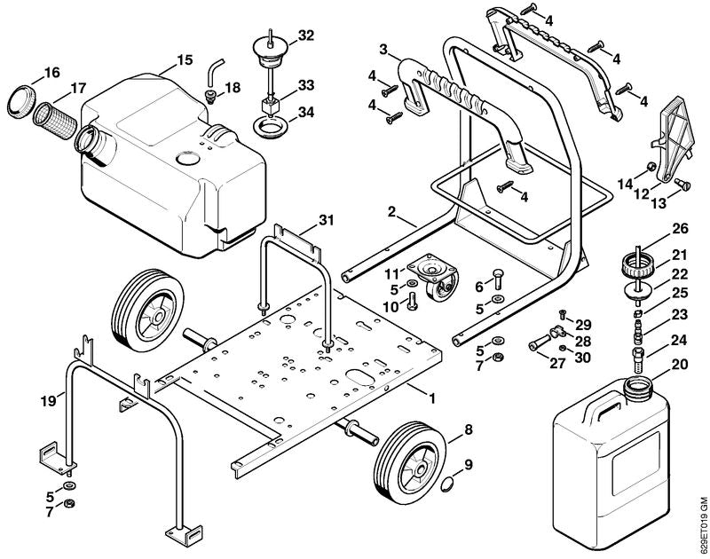 STIHL 47127000800 - Container