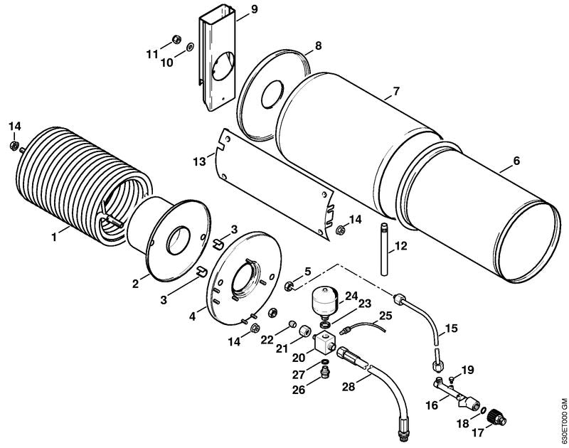 STIHL 47065231900 - Distributor assy.