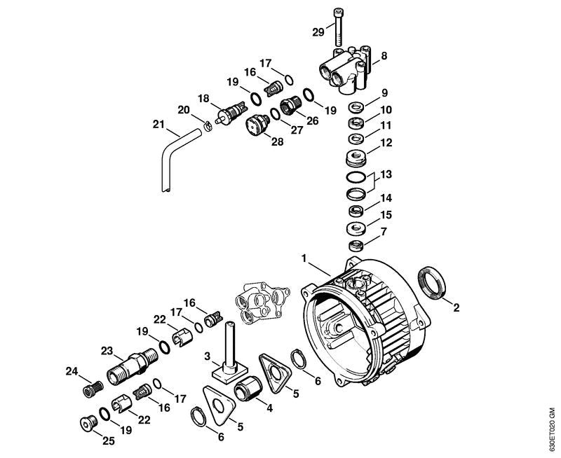 STIHL 47067006200 - Valve