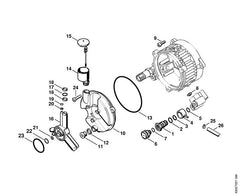 STIHL 47077017600 - Throttle