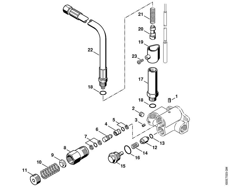 STIHL 47065200600 - High-pressure hose