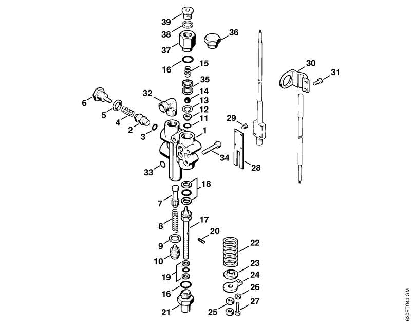 STIHL 47125110100 - Housing