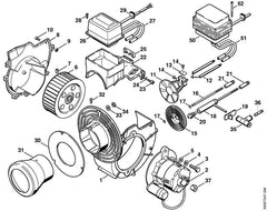 STIHL 47125290210 - Sealing ring