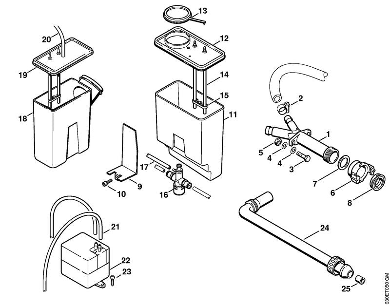 STIHL 47067036900 - Retainer