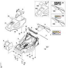 STIHL 00009677409 - Warning note