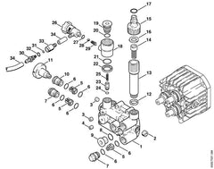 STIHL 47317085810 - Screw plug