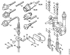 STIHL 47310071000 - Repair kit control piston