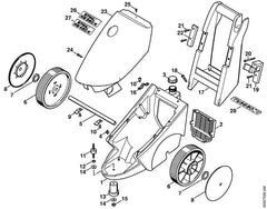 STIHL 47327914400 - Clamp