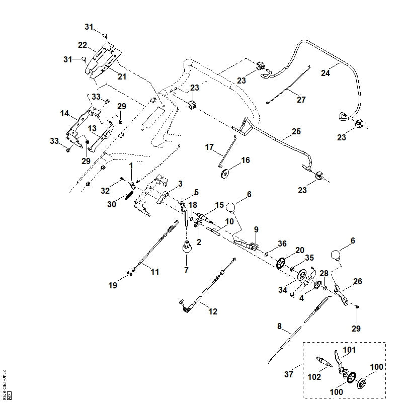 STIHL 00009581025 - Washer Ø 20mm