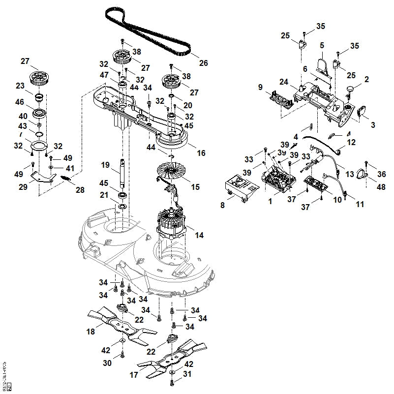 STIHL Lame (OEM 6392-702-0100)