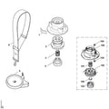 STIHL Pictogramme d'avertissement (OEM 0000-967-3706)
