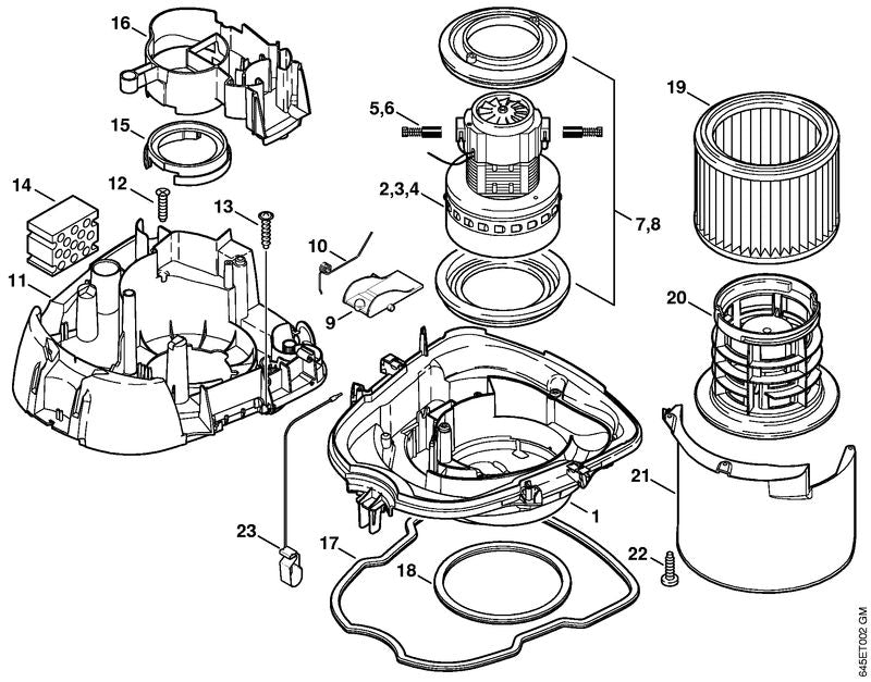 STIHL 47427178300 - Antistatic wire