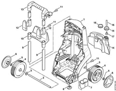 STIHL 47577917000 - Axle